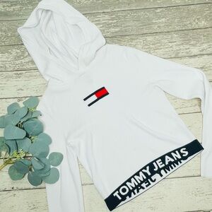 Tommy Hilfiger Jeans Cropped Hoodie Sweater